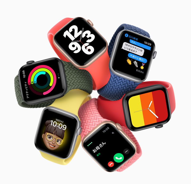 ahamo,povo,LINEMOはApple Watchのセルラー非対応